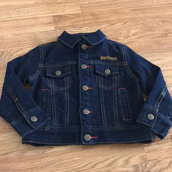 Paul Frank Jean Jacket Size Kids 2T NWT - Picture 1 of 5